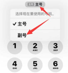 龙华山办事处苹果14维修店分享iPhone 14 Pro Max使用副卡打电话的方法 